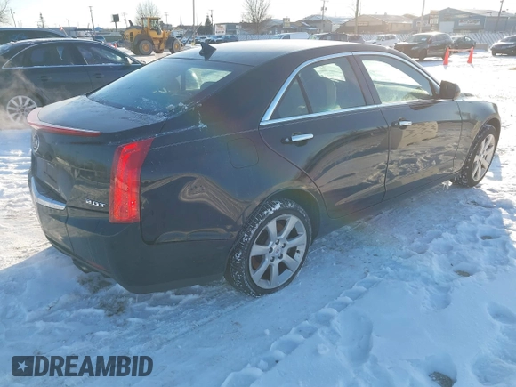 2014 Cadillac ATS Standard AWD with VIN 1G6AG5RX1E0170228, listed as a IAAI auction lot 41629063 with 89,568 mi miles and . Bid and sale history available at DreamBid. Image 4.