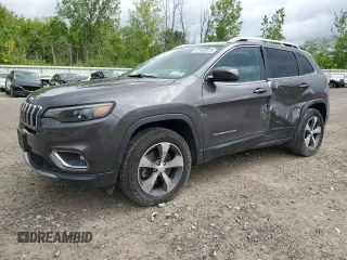 2019 Jeep Cherokee Limited with VIN 1C4PJMDX7KD476137, listed as a Copart auction lot 61635875 with 69,203 mi miles and Salvage title. Bid and sale history available at DreamBid. Image 1.