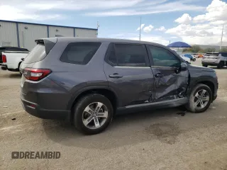2024 Honda Pilot EX-L 7 Passenger with VIN 5FNYG1H57RB007661, listed as a Copart auction lot 72718214 with 19,478 mi miles and Salvage Title. Bid and sale history available at carsss.com. Image 3.