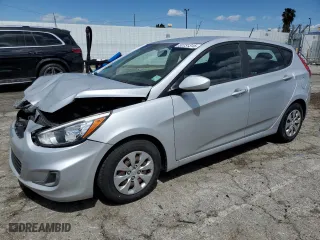 2017 Hyundai Accent SE with VIN KMHCT5AE0HU316588, listed as a Copart auction lot 50731315 with 95,447 mi miles and Salvage Title. Bid and sale history available at carsss.com. Image 1.