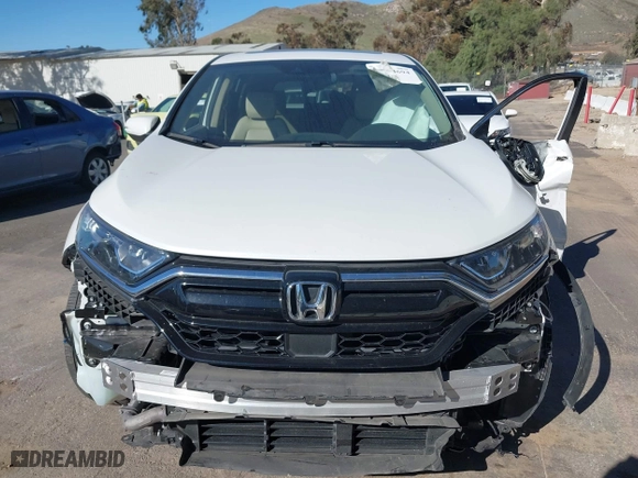 2022 Honda CR-V EX-L with VIN 2HKRW1H86NH400838, listed as a IAAI auction lot 41634694 with 1 mi miles. Bid and sale history available at carsss.com. Image 11.