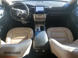2021 Ford Explorer with VIN 1FMSK7BH2MGA22492, listed as a Copart auction lot 44423345 with 83,402 mi miles and Salvage Title. Bid and sale history available at carsss.com. Image 8.