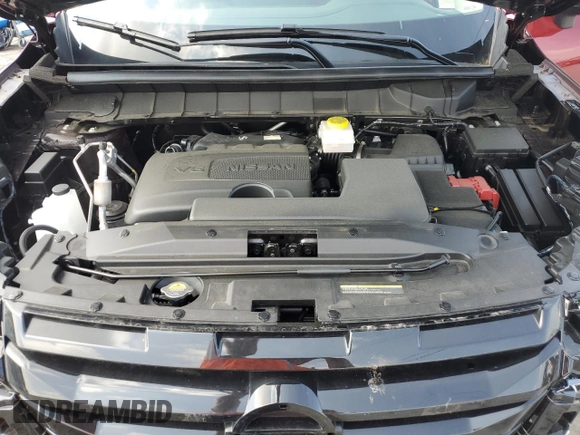 2024 Nissan Pathfinder SL с VIN 5N1DR3CAXRC310631, выставлен на аукционе Copart как лот 62862655 с пробегом 3 609 миль миль и Списание • Salvage title. История ставок и продаж доступна на DreamBid. Изображение 12.