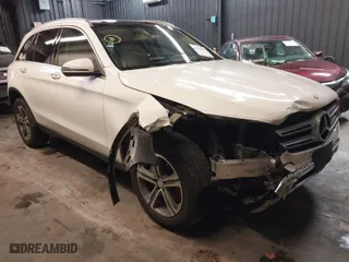 2017 Mercedes-Benz GLC with VIN WDC0G4KB0HF167060, listed as a IAAI auction lot 41299819 with 45,167 mi miles. Bid and sale history available at carsss.com. Image 1.