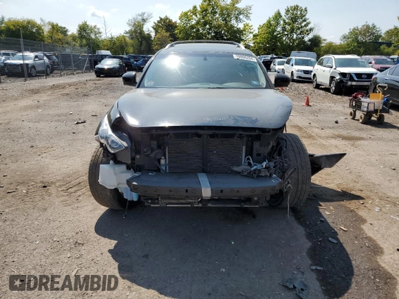 2009 Infiniti FX35 with VIN JNRAS18W49M154665, listed as a Copart auction lot 70996284 with 136,412 mi miles and Salvage Title. Bid and sale history available at carsss.com. Image 5.