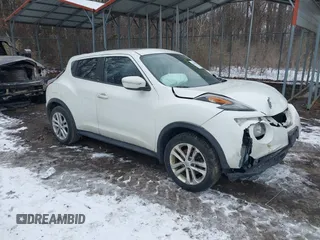 2016 Nissan Juke SL with VIN JN8AF5MV8GT655879, listed as a IAAI auction lot 41386948 with 89,946 mi miles. Bid and sale history available at carsss.com. Image 1.