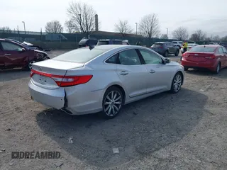 2013 Hyundai Azera with VIN KMHFH4JG9DA323254, listed as a IAAI auction lot 41776183 with 73,489 mi miles and . Bid and sale history available at DreamBid. Image 4.