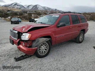 2004 Jeep Grand Cherokee Limited with VIN 1J8GW58N84C257060, listed as a Copart auction lot 43239715 with 113,541 mi miles and Salvage Title. Bid and sale history available at carsss.com. Image 1.