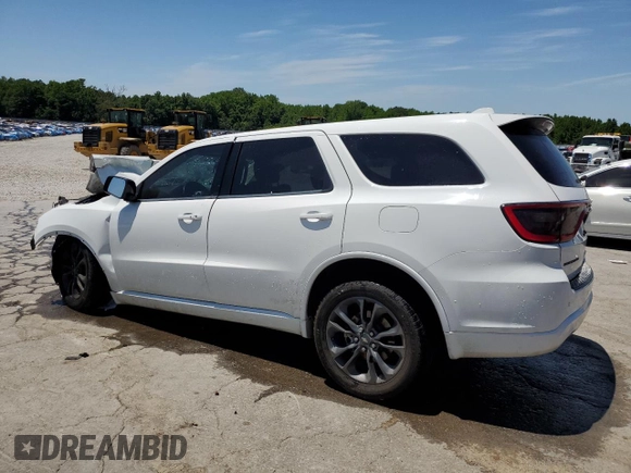 2021 Dodge Durango SXT Plus with VIN 1C4RDHAG0MC862564, listed as a Copart auction lot 57786815 with Not provided miles and Non repairable. Bid and sale history available at DreamBid. Image 2.