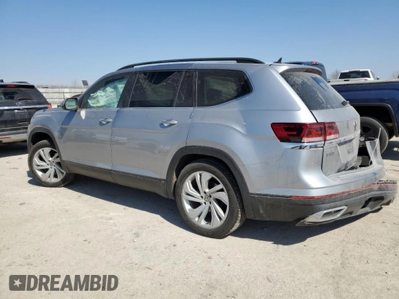 2021 Volkswagen Atlas 3.6L V6 SE w/Technology with VIN 1V2KR2CA3MC503507, listed as a Copart auction lot 48479045 with 121,870 mi miles and Non Repairable. Bid and sale history available at carsss.com. Image 2.
