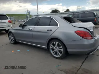 2015 Mercedes-Benz C 300 Luxury with VIN 55SWF4KB6FU013567, listed as a Copart auction lot 60647355 with 61,943 mi miles and Salvage title. Bid and sale history available at DreamBid. Image 2.