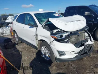 2020 Chevrolet Equinox LS with VIN 3GNAXHEV6LS532098, listed as a IAAI auction lot 41732794 with 152,737 mi miles. Bid and sale history available at carsss.com. Image 1.