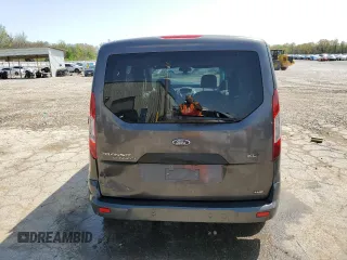 2016 Ford Transit Connect XLT with VIN NM0GE9F7XG1284389, listed as a Copart auction lot 50342195 with 201,707 mi miles and Salvage title. Bid and sale history available at DreamBid. Image 6.