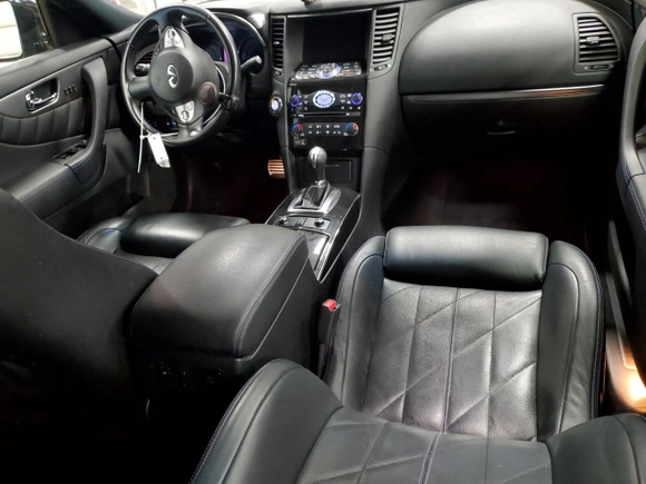 2016 Infiniti QX70 with VIN JN8CS1MW1GM752521, listed as a Copart auction lot 56139204 with 55,786 mi miles. Bid and sale history available at carsss.com. Image 8.