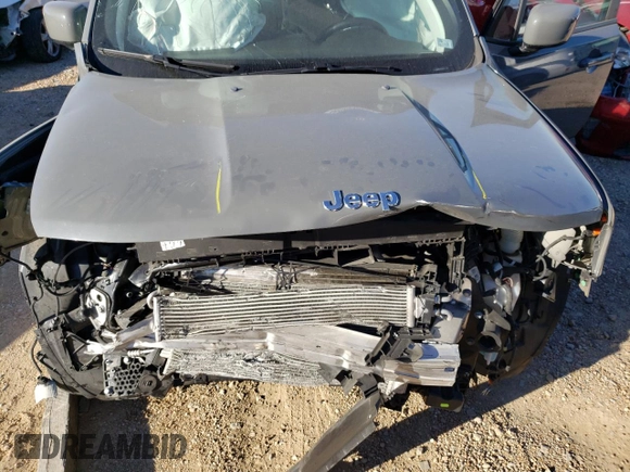 2020 Jeep Renegade Latitude with VIN ZACNJABB2LPL33819, listed as a Copart auction lot 80335293 with Not Provided miles and Salvage Title. Bid and sale history available at DreamBid. Image 13.