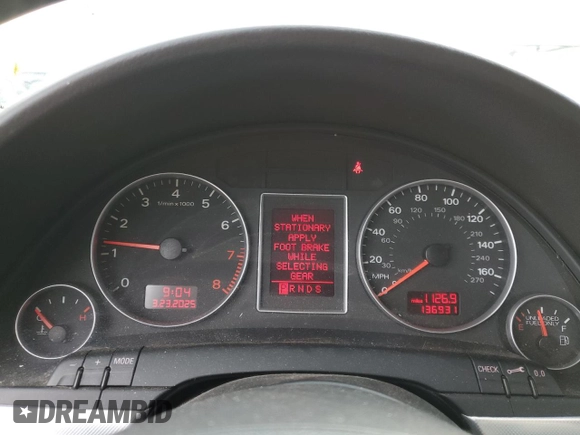2007 Audi A4 2.0T with VIN WAUDF78E77A099734, listed as a Copart auction lot 50342225 with 136,931 mi miles and Salvage Title. Bid and sale history available at carsss.com. Image 9.
