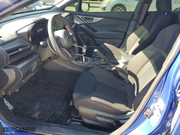 2022 Subaru WRX Premium with VIN JF1VBAF61N9003421, listed as a Copart auction lot 46383155 with 12,942 mi miles and Salvage Title. Bid and sale history available at carsss.com. Image 7.