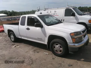 2005 Chevrolet Colorado LS ZQ8 with VIN 1GCCS196358101756, listed as a IAAI auction lot 42091230 with 91,324 mi miles. Bid and sale history available at carsss.com. Image 1.