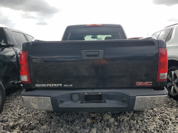 2008 GMC Sierra 1500 SLT with VIN 2GTEC13J881338138, listed as a Copart auction lot 43266235 with 111,603 mi miles and Salvage Title. Bid and sale history available at carsss.com. Image 6.