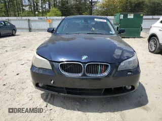 2006 BMW 5 Series 530xi with VIN WBANF73566CG67652, listed as a Copart auction lot 55035755 with 186,971 mi miles and Clean Title. Bid and sale history available at carsss.com. Image 5.