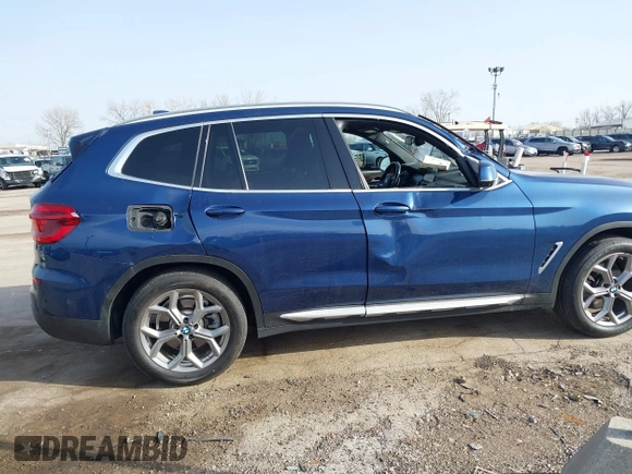 2021 BMW X3 xDrive30i with VIN 5UXTY5C08M9G21116, listed as a IAAI auction lot 41834586 with 51,441 mi miles and . Bid and sale history available at DreamBid. Image 13.