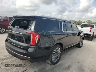 2023 GMC Yukon XL Denali Ultimate with VIN 1GKS2KKLXPR359582, listed as a Copart auction lot 72972284 with 24,366 mi miles and Salvage Title. Bid and sale history available at carsss.com. Image 3.