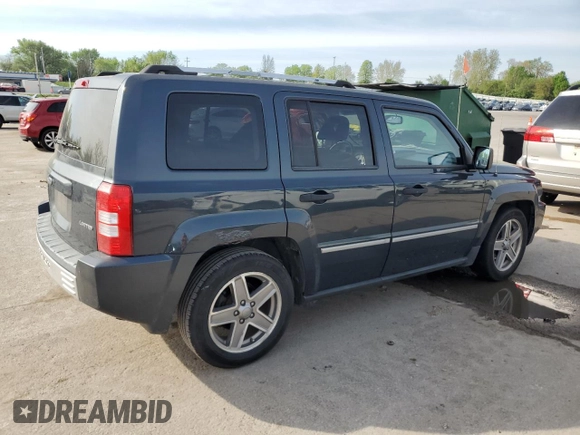 2008 Jeep Patriot Limited with VIN 1J8FF48W18D537269, listed as a Copart auction lot 54390495 with 239,551 mi miles and Clean title. Bid and sale history available at DreamBid. Image 3.