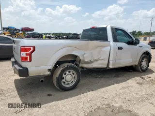 2019 Ford F-150 XL with VIN 1FTMF1CB8KKC24255, listed as a Copart auction lot 64755525 with 100,980 mi miles and Salvage title. Bid and sale history available at DreamBid. Image 3.