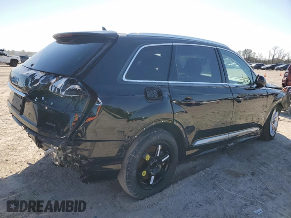2024 Audi Q7 Premium Plus with VIN WA1LCBF7XRD005937, listed as a Copart auction lot 46051205 with 24,757 mi miles and Non Repairable. Bid and sale history available at carsss.com. Image 3.