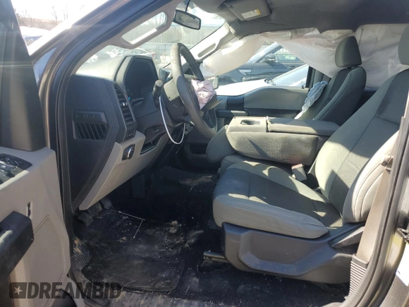 2015 Ford F-150 XLT with VIN 1FTEW1EF9FKE55062, listed as a Copart auction lot 46934545 with 148,430 mi miles and Salvage title. Bid and sale history available at DreamBid. Image 7.