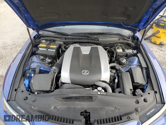 2021 Lexus IS 350 F Sport z VIN JTHGZ1E24M5020473, wystawiony jako Copart lot #48772885 z przebiegiem 56 941 mil mil oraz Szkoda całkowita • Salvage title. Historia ofert i sprzedaży dostępna na DreamBid. Obrazek 11.