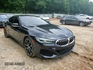 2021 BMW 8 Series M850i z VIN WBAGV8C06MCG35500, wystawiony jako Copart lot #59467425 z przebiegiem 54 268 mil mil oraz Szkoda całkowita • Salvage title. Historia ofert i sprzedaży dostępna na DreamBid. Obrazek 13.