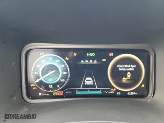 2022 Hyundai Kona Electric SEL with VIN KM8K33AG4NU156146, listed as a Copart auction lot 86367394 with 42,259 mi miles and Salvage Title. Bid and sale history available at carsss.com. Image 9.