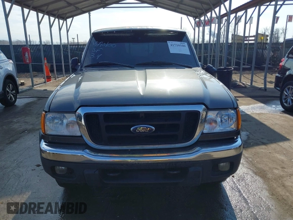 2005 Ford Ranger XL with VIN 1FTZR15EX5PA09004, listed as a IAAI auction lot 41710100 with 134,237 mi miles. Bid and sale history available at carsss.com. Image 12.