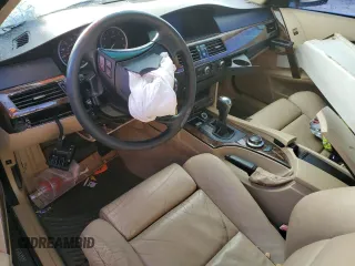2006 BMW 5 Series 530xi with VIN WBANF73556CG69053, listed as a Copart auction lot 87353474 with Not Provided miles and Salvage Title. Bid and sale history available at DreamBid. Image 8.