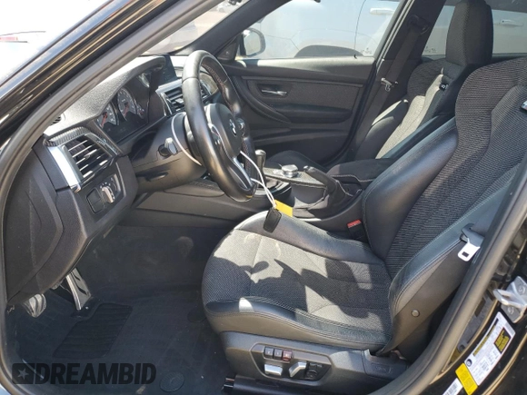 2018 BMW M3 with VIN WBS8M9C50J5K98422, listed as a Copart auction lot 57500235 with 62,915 mi miles and Salvage title. Bid and sale history available at DreamBid. Image 7.