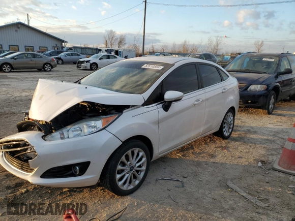 2017 Ford Fiesta Titanium with VIN 3FADP4CJ9HM136313, listed as a Copart auction lot 82610884 with Not Provided miles and Salvage Title. Bid and sale history available at DreamBid. Image 1.