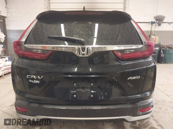 2021 Honda CR-V EX with VIN 2HKRW2H52MH655464, listed as a IAAI auction lot 41607374 with 60,697 mi miles. Bid and sale history available at carsss.com. Image 17.