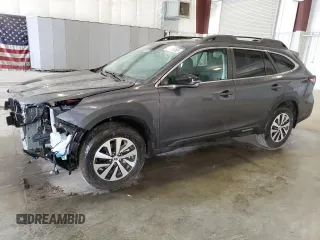 2025 Subaru Outback Premium z VIN 4S4BTAFC6S3241047, wystawiony jako Copart lot #56631255 z przebiegiem 292 mil mil oraz Szkoda całkowita • Salvage title. Historia ofert i sprzedaży dostępna na DreamBid. Obrazek 1.