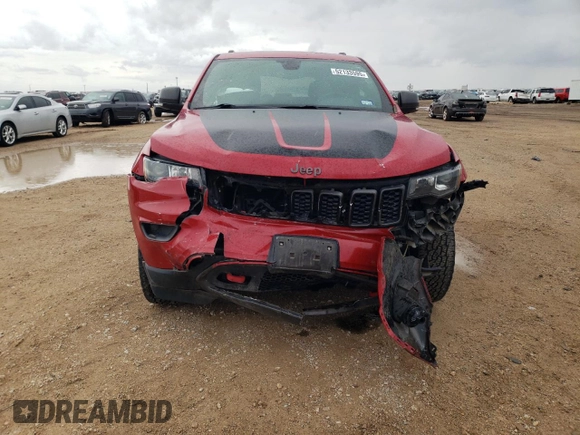 2020 Jeep Grand Cherokee Trailhawk with VIN 1C4RJFLGXLC116714, listed as a Copart auction lot 52133595 with 62,240 mi miles and Salvage title. Bid and sale history available at DreamBid. Image 5.