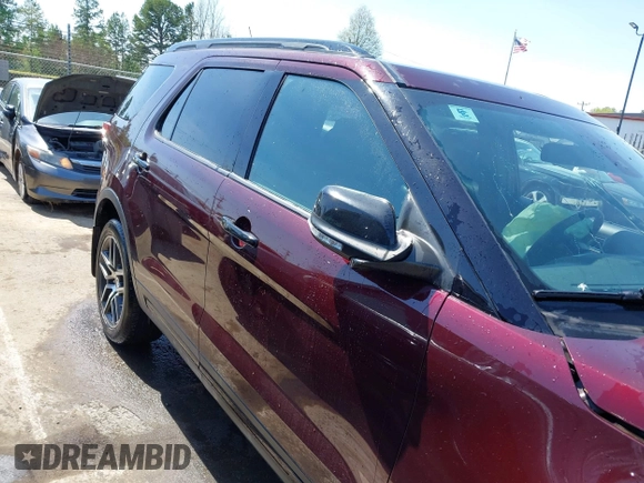 2018 Ford Explorer Sport with VIN 1FM5K8GT4JGB85463, listed as a IAAI auction lot 41914412 with 59,680 mi miles and . Bid and sale history available at DreamBid. Image 13.