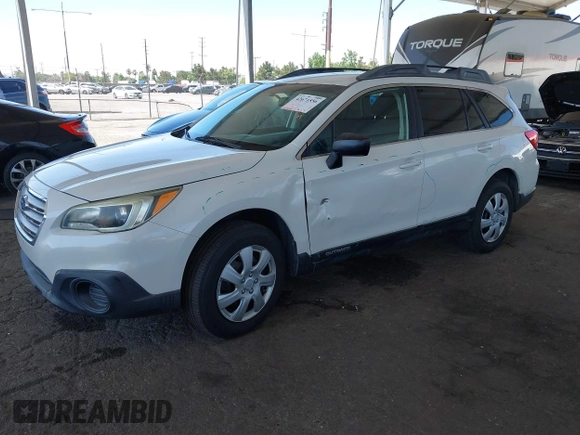 2016 Subaru Outback 2.5i with VIN 4S4BSAAC6G3273241, listed as a IAAI auction lot 42671556 with 160,646 mi miles and . Bid and sale history available at DreamBid. Image 2.