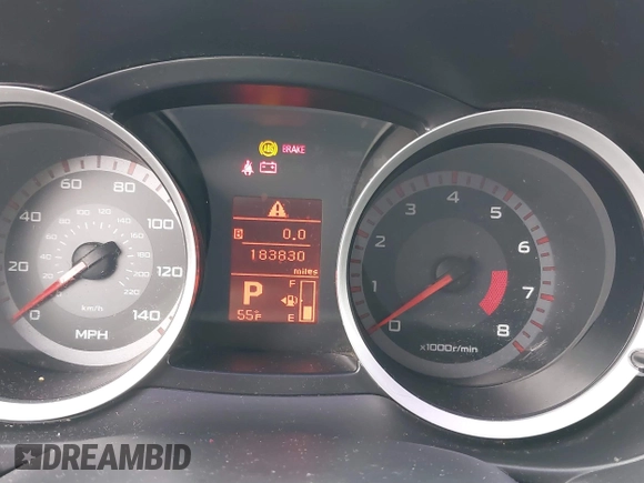 2008 Mitsubishi Lancer GTS z VIN JA3AU86U68U029426, wystawiony jako IAAI lot #41747832 z przebiegiem 183 830 mil mil oraz . Historia ofert i sprzedaży dostępna na DreamBid. Obrazek 7.