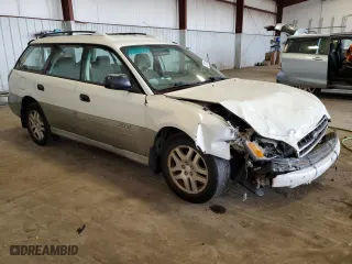 2001 Subaru Legacy Wagon Outback w/RL Equip with VIN 4S3BH675517609499, listed as a Copart auction lot 75260824 with 207,669 mi miles and Salvage Title. Bid and sale history available at carsss.com. Image 4.