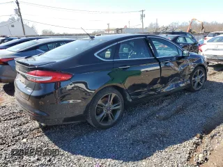 2017 Ford Fusion Sport with VIN 3FA6P0VP2HR249333, listed as a Copart auction lot 49861145 with 77,577 mi miles and Salvage Title. Bid and sale history available at carsss.com. Image 3.