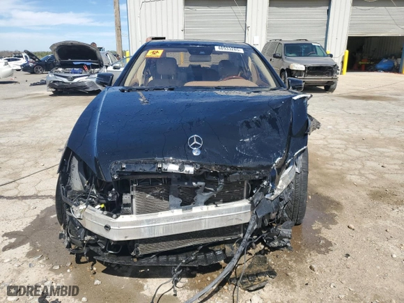 2010 Mercedes-Benz S-Class S 550 with VIN WDDNG7BB1AA288685, listed as a Copart auction lot 48933285 with 0 mi miles and Salvage Title. Bid and sale history available at carsss.com. Image 5.