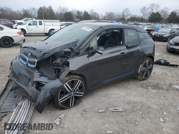 2015 BMW i3 z VIN WBY1Z2C51FV555885, wystawiony jako Copart lot #48160405 z przebiegiem 72 221 mil mil oraz Szkoda całkowita • Salvage title. Historia ofert i sprzedaży dostępna na DreamBid. Obrazek 1.