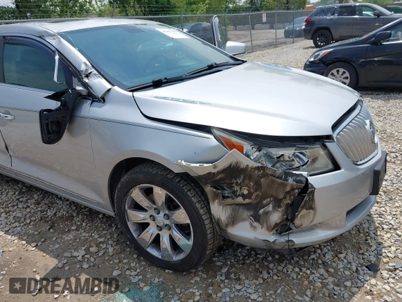 2011 Buick LaCrosse CXL with VIN 1G4GC5ED2BF326795, listed as a IAAI auction lot 42447682 with 163,584 mi miles and . Bid and sale history available at DreamBid. Image 6.