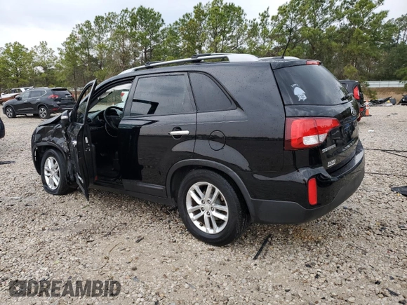 2015 Kia Sorento LX with VIN 5XYKT3A61FG609329, listed as a Copart auction lot 86425024 with 165,153 mi miles and Salvage Title. Bid and sale history available at carsss.com. Image 2.