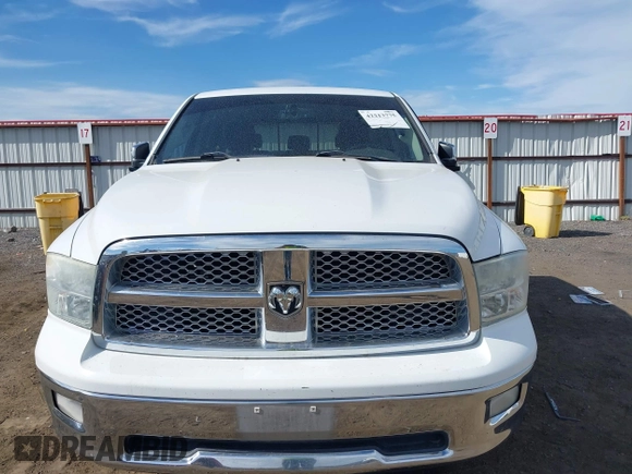2010 Dodge 1500 SLT with VIN 1D7RV1CT8AS110083, listed as a IAAI auction lot 42213775 with 127,044 mi miles and . Bid and sale history available at carsss.com. Image 12.